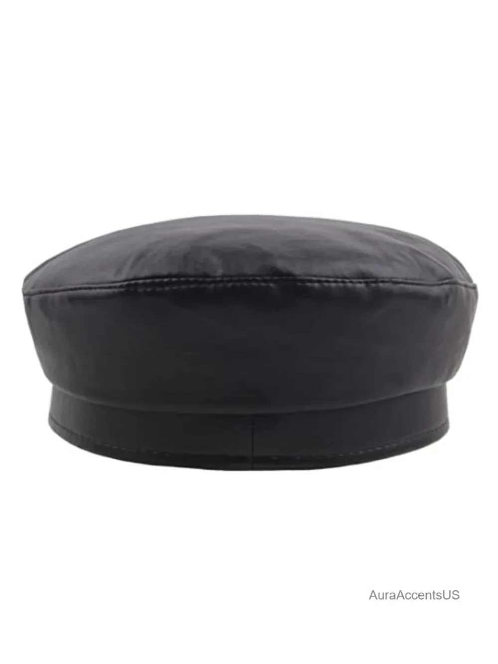 PU Newsboy Cabbie Baker Boy Peaked Beret Cap Adjustable